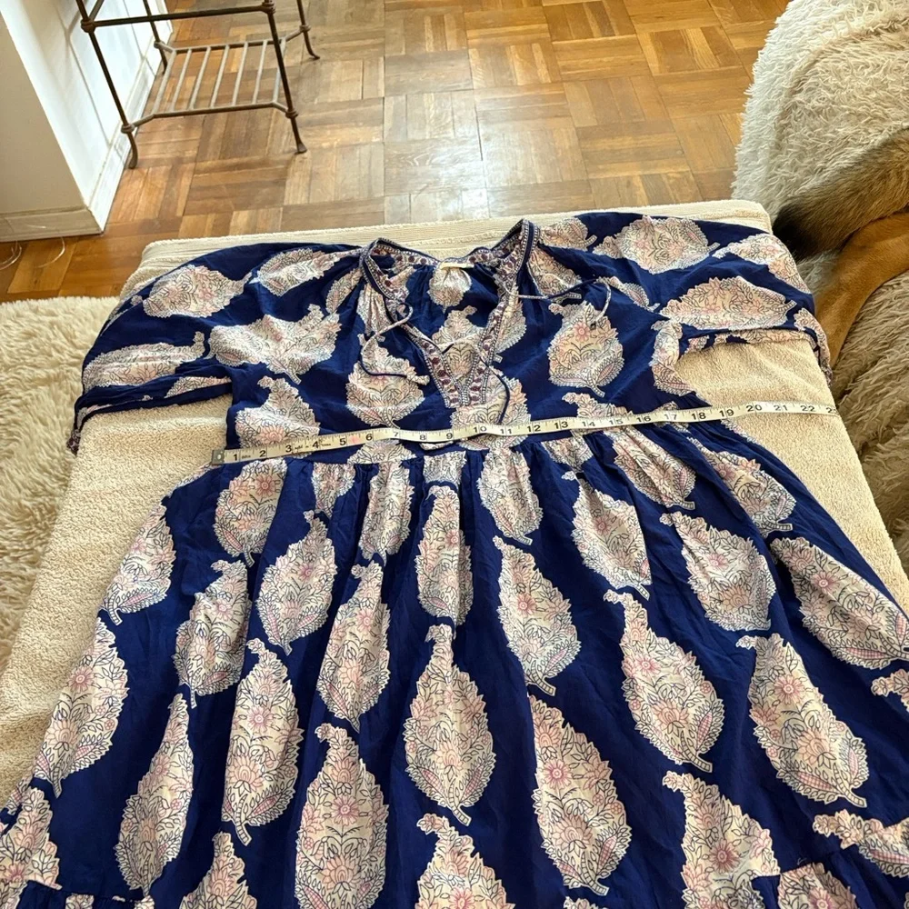 Matta NY beautiful Katia Dal tiered midi dress with great pockets - Picture 13 of 16